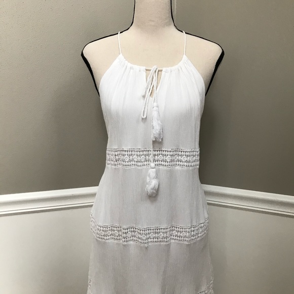 Venus White Summer Dress -size M. - Picture 2 of 8